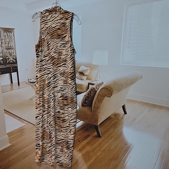 RACHEL Rachel Roy Zebra Print Maxi Dress - Picture 6 of 7